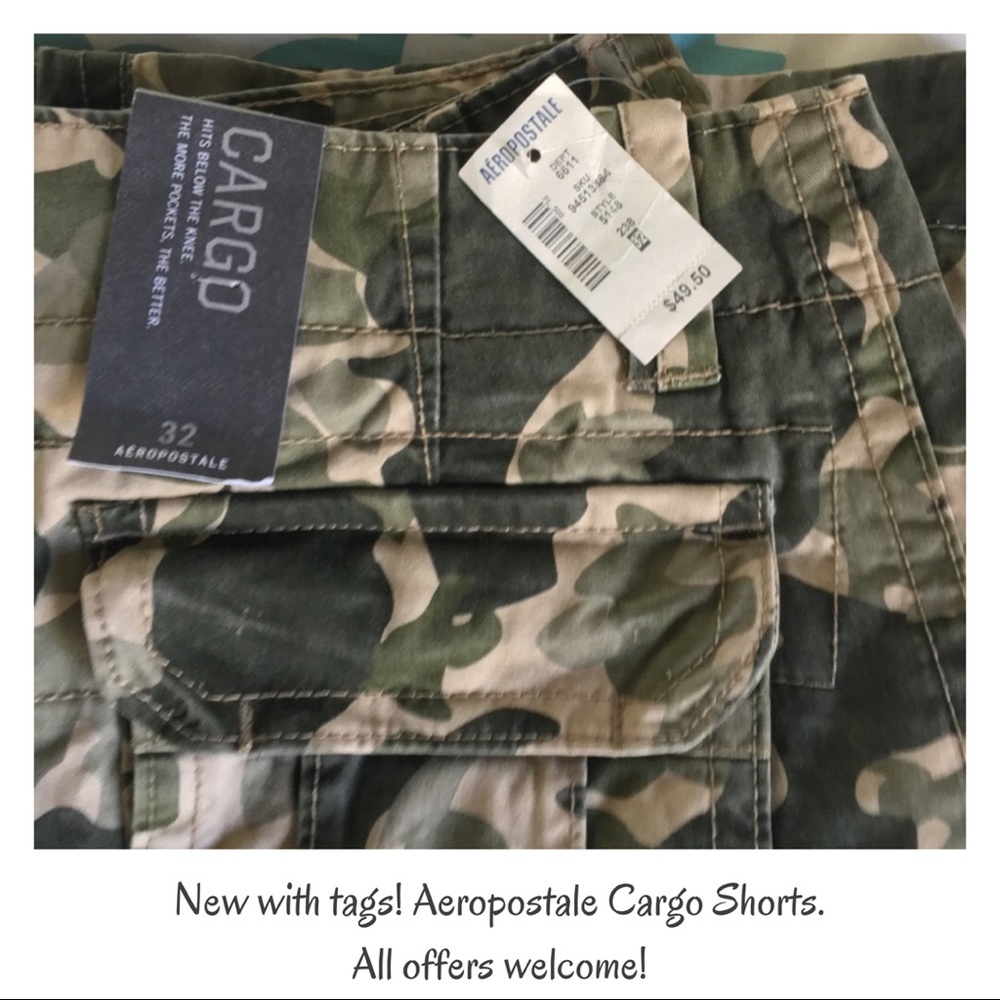 NWT Men's Aeropostale Cargo Shorts